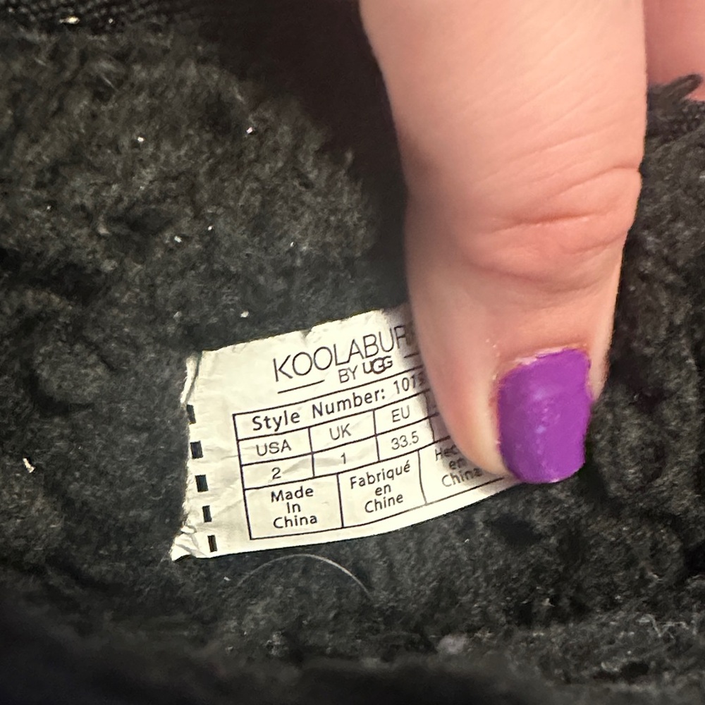 Koolaburra by UGG Black Boots